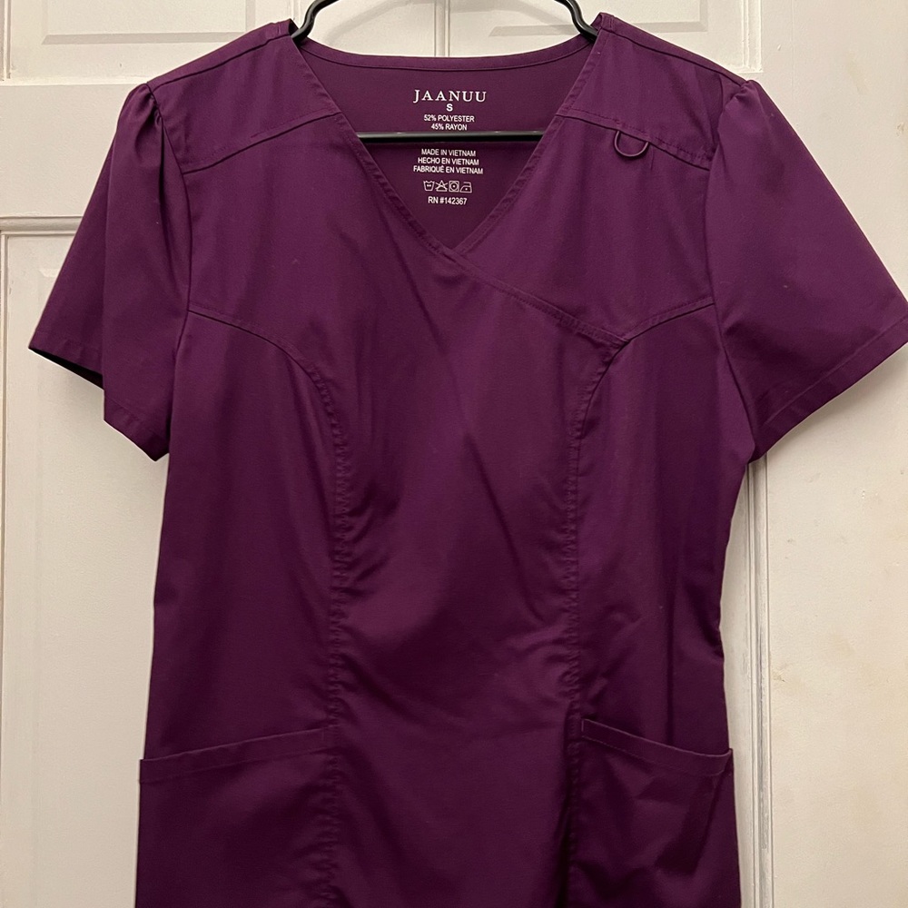 Purple Jaanuu scrub top